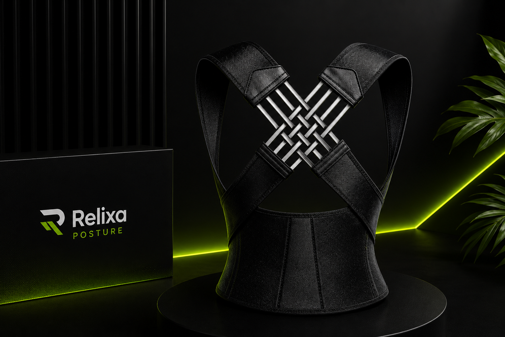 Relixa Support – Corrector de Postura Ajustable Ergonómico