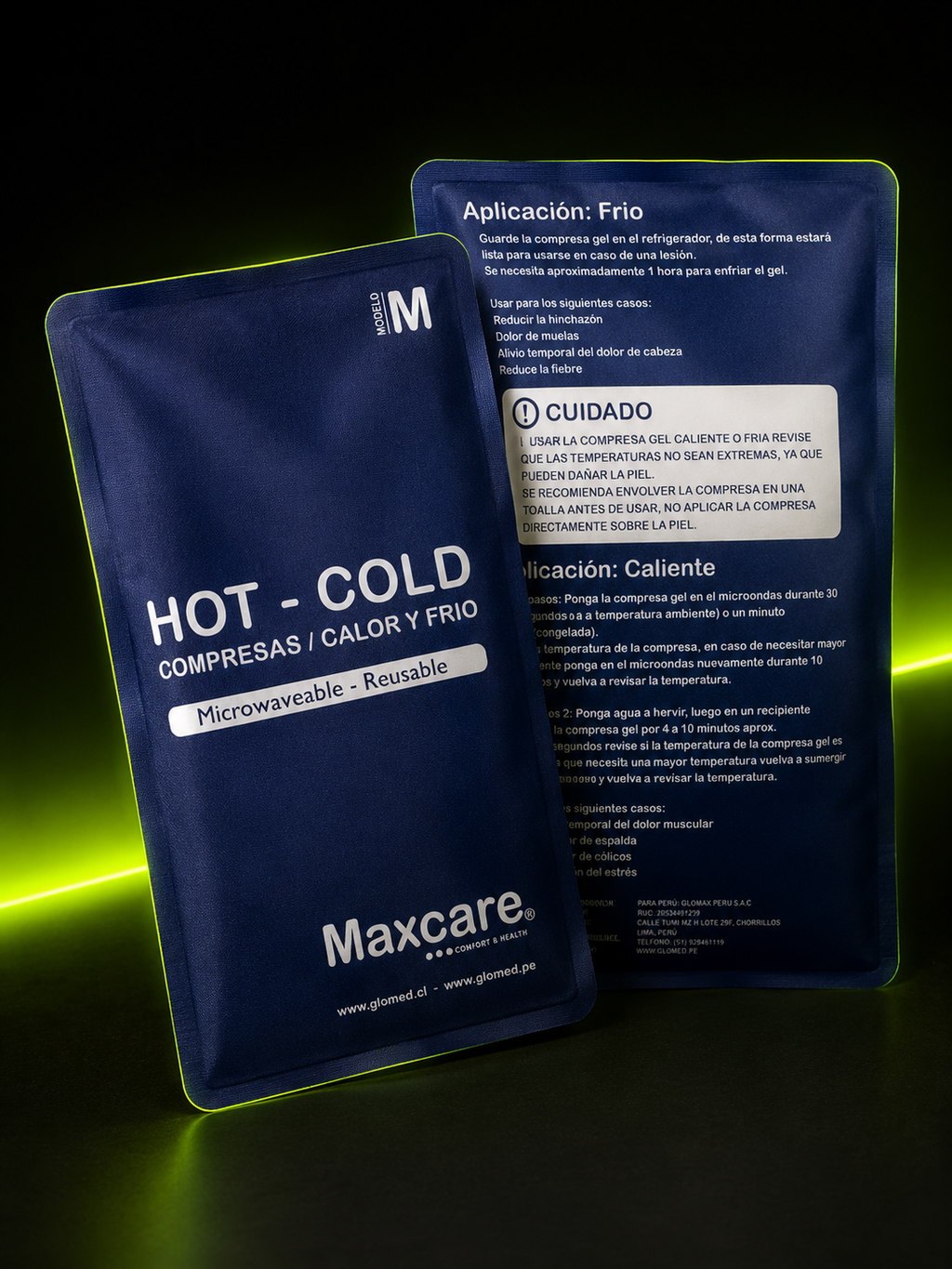 Relixa IceHeat – Compresa Frío/Calor Terapéutica Reutilizable