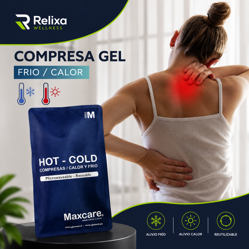 Relixa IceHeat – Compresa Frío/Calor Terapéutica Reutilizable