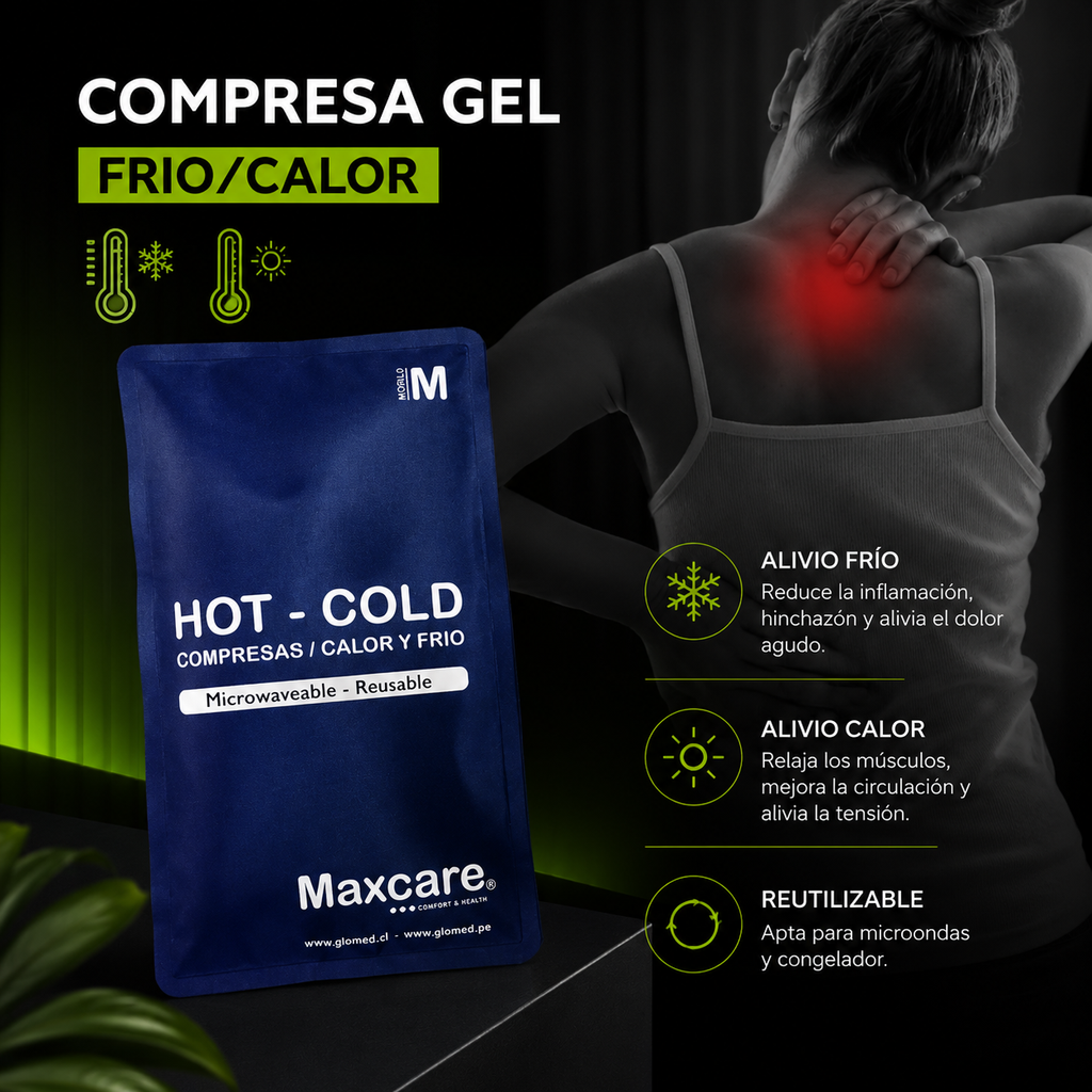Relixa IceHeat – Compresa Frío/Calor Terapéutica Reutilizable