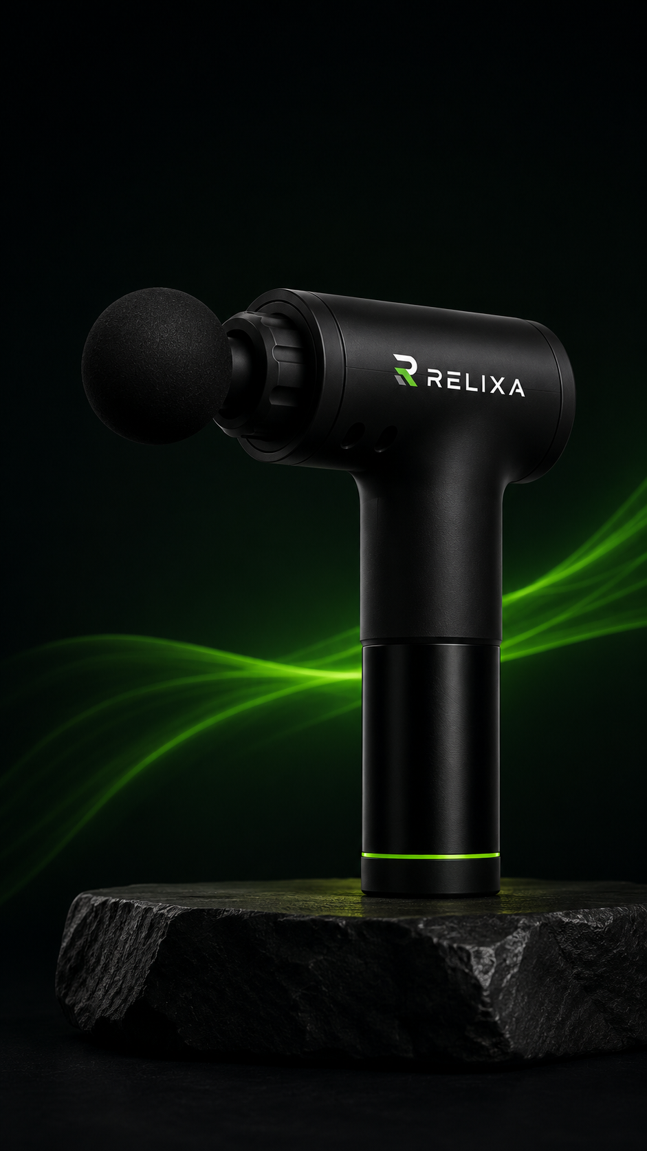 Relixa Pro – Pistola Masajeadora Muscular de Alta Potencia